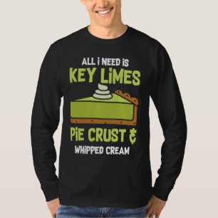 Camiseta Tarta de Limones Key con Crema y Corteza