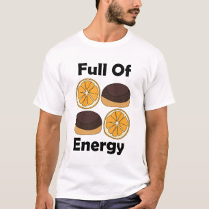 Camiseta Tarta De Naranja De Chocolate Jaffa Llena De Energ