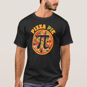 Camiseta Tarta de pizza de matemáticas Pi I Día de Pi