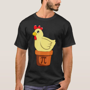 Camiseta Tarta De Pollo Pot Día De Matemáticas