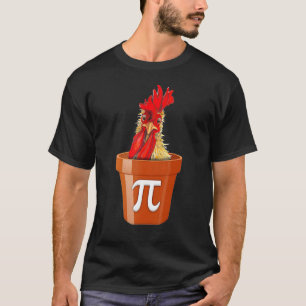 Camiseta Tarta De Pollo Potente Día Divertido De Matemática