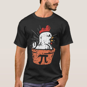 Camiseta Tarta del Día de Pi de Pollo Math Geek 314