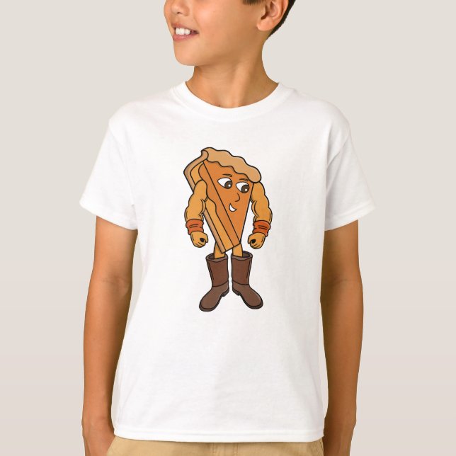 Camiseta Tarta Fuerte con Botas (Anverso)