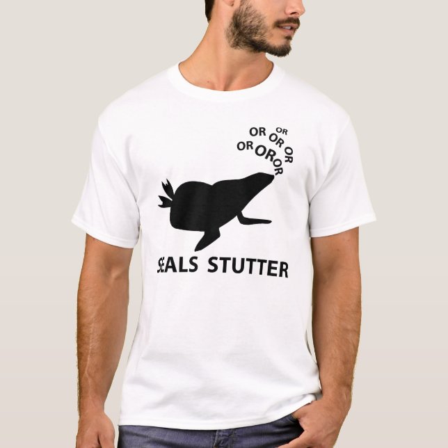 CAMISETA TARTAMUDEO DE LOS SELLOS (Anverso)