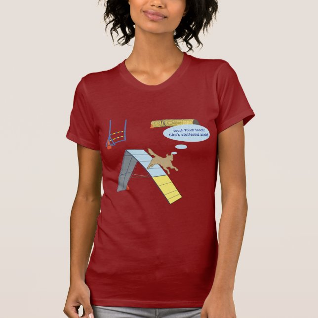 Camiseta Tartamudeo del tacto (Anverso)