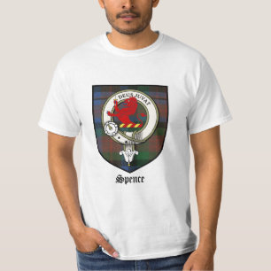 Camiseta Tartán de la insignia del escudo del clan de