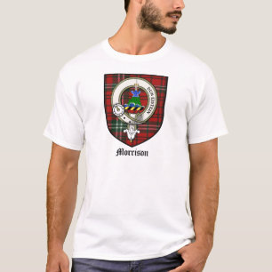 Camiseta Tartán de la insignia del escudo del clan de