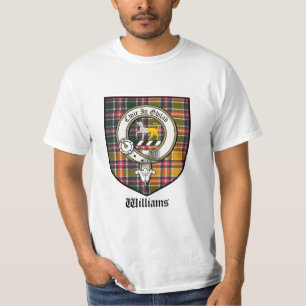 Camiseta Tartán de la insignia del escudo del clan de