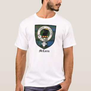 Camiseta Tartán de la insignia del escudo del clan de