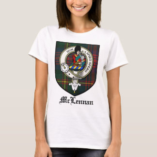 Camiseta Tartán de la insignia del escudo del clan de