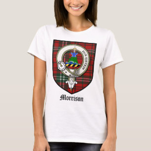 Camiseta Tartán de la insignia del escudo del clan de