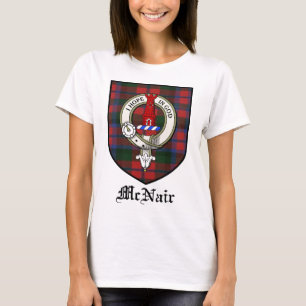 Camiseta Tartán de la insignia del escudo del clan de
