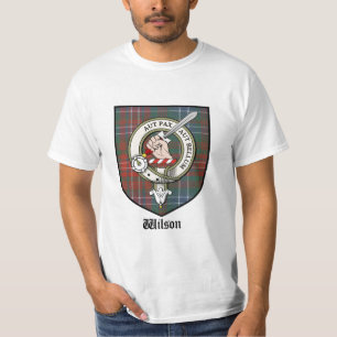 Camiseta Tartán de la insignia del escudo del clan de