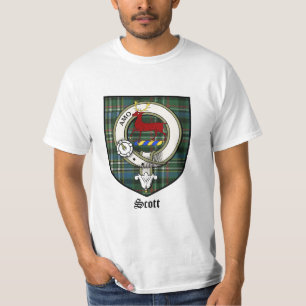 Camiseta Tartán de la insignia del escudo del clan de Scot