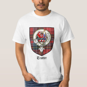 Camiseta Tartán de la insignia del escudo del clan del