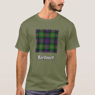 Camiseta Tartan del clan MacDonell de Glengarry