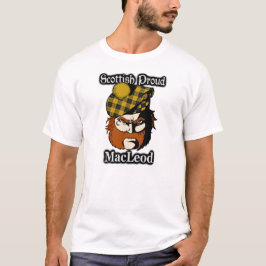 Camiseta Tartán orgulloso escocés de MacLeod del clan