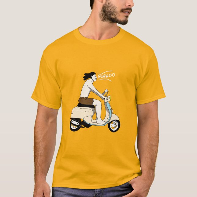 Camiseta Tarzán va a la ciudad (Anverso)