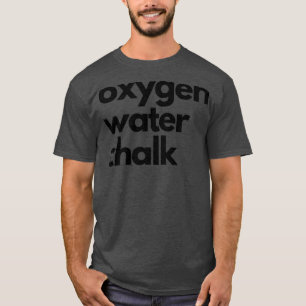 Camiseta Tasa de agua de oxígeno