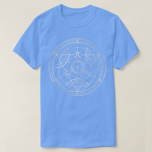 Camiseta Tasa de círculo de transmutación humana 1 (Diseño del anverso)