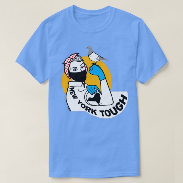Camiseta Tasa de Nueva York 2 (Diseño del anverso)