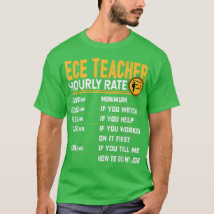 Camiseta Tasa HORA De Maestros Ece - Graciosa Edad De Niñez