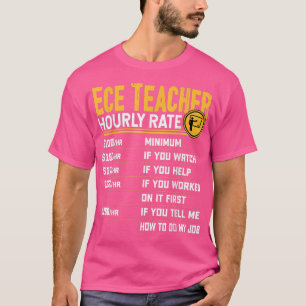 Camiseta Tasa HORA De Maestros Ece - Graciosa Edad De Niñez
