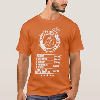 Camiseta Tasa horaria de plomo