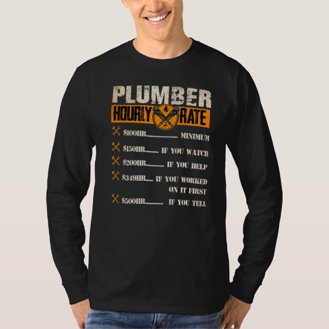 Camiseta Tasa horaria del complemento de plomo (Anverso)