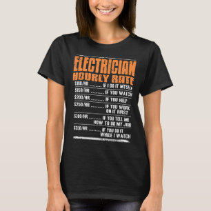 Camiseta Tasa Retro HORA De Un Electricista