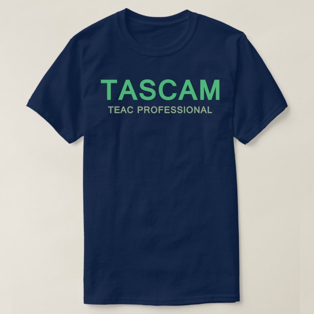 Camiseta Tascam Teac Profesional 1 (Diseño del anverso)