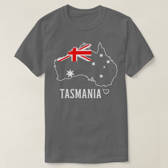 Camiseta Tasmania (Diseño del anverso)