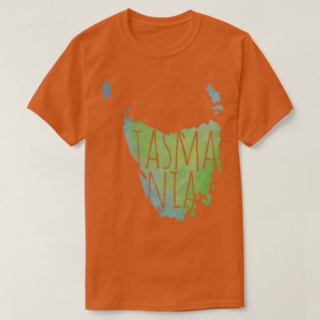 Camiseta Tasmania (Diseño del anverso)