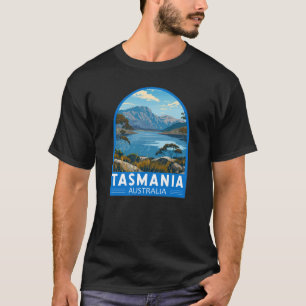 Camiseta Tasmania Australia Viaje al arte