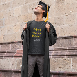 Camiseta Tassel Hassle Personalized Gradualization Tee