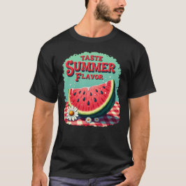 Camiseta Taste Summer Flavor Sandía 