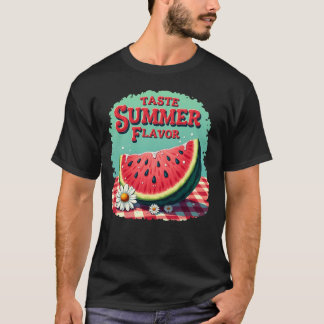Camiseta Taste Summer Flavor Sandía 