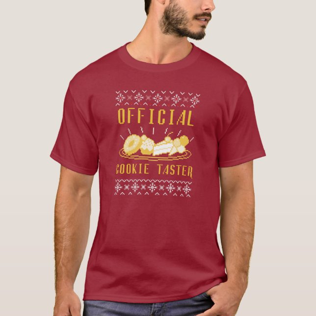 Camiseta Taster oficial de cookies (Anverso)