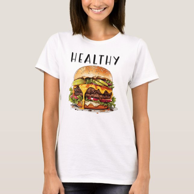 Camiseta Tasty Burger (Anverso)