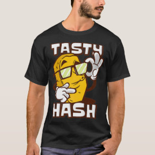 Camiseta Tasty Hash Browns Desayuno Comida Hash Brown grill