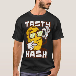 Camiseta Tasty Hash Browns Desayuno Comida Hash Brown grill
