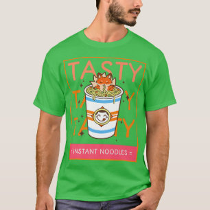 Camiseta Tasty Ramen Instant Noodle Fo Kawaii