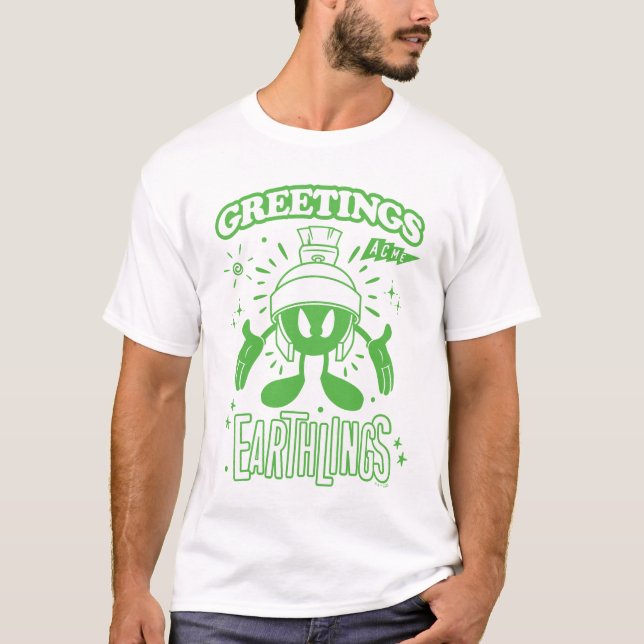 Camiseta Tasty Retro MARVIN EL MARTIAN™ (Anverso)