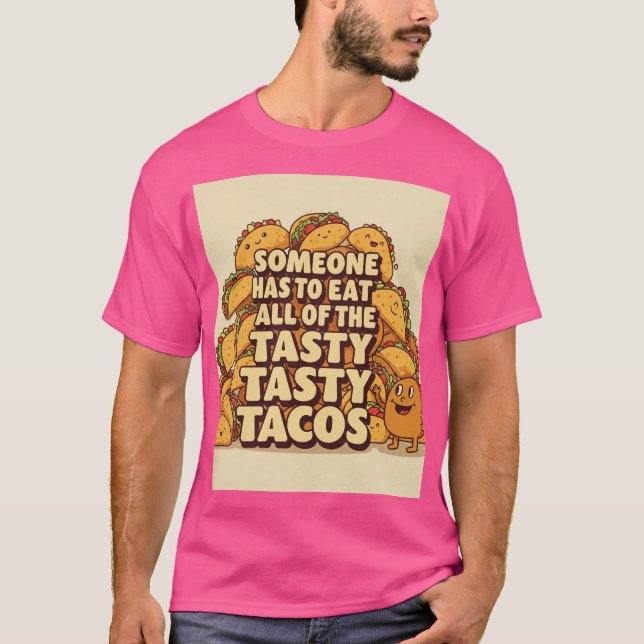 Camiseta Tasty Tacos T-Shirt (Anverso)