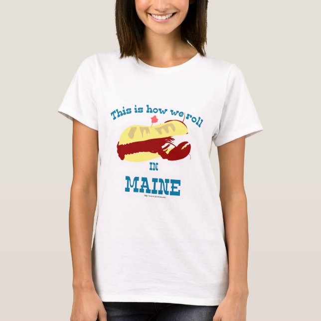 Camiseta Tasty Tasty Tasty Lobster Roll (Anverso)