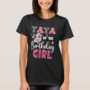 Camiseta Tata de la granja de la cumpleañera Vaca 1er cumpl