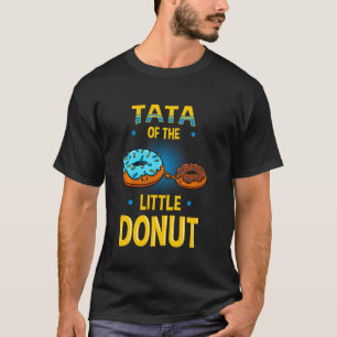 Camiseta Tata Del Pequeño Género Donut Revela Baby Shower