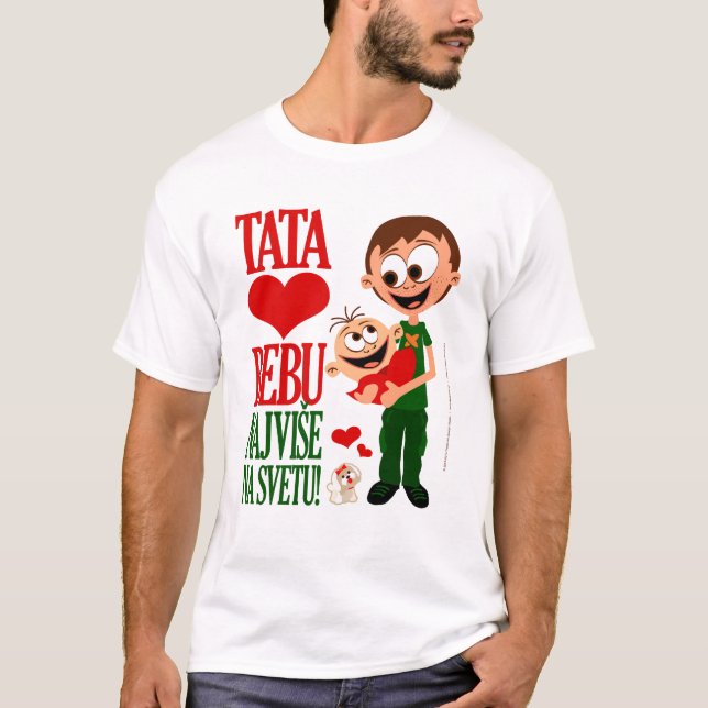 Camiseta Tata Voli Bebu - Bela 2 (Anverso)