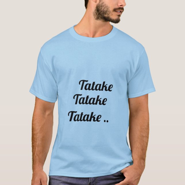 Camiseta Tatake eren yeager en atacar a titan (Anverso)
