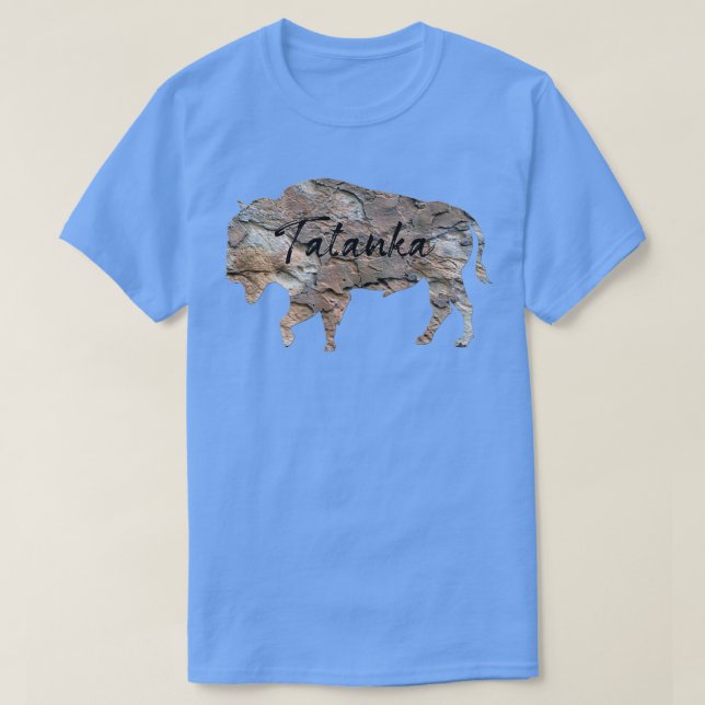 Camiseta Tatanka Rock Hard Buffalo Bison (Diseño del anverso)